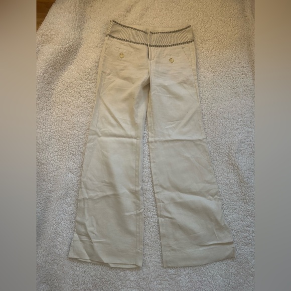 Like new anthropologie linen pants - Picture 2 of 5